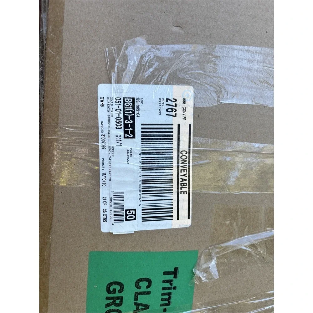 Alberta Spruce Pre-Lit Tree- WONDERSHOP - Opened Box